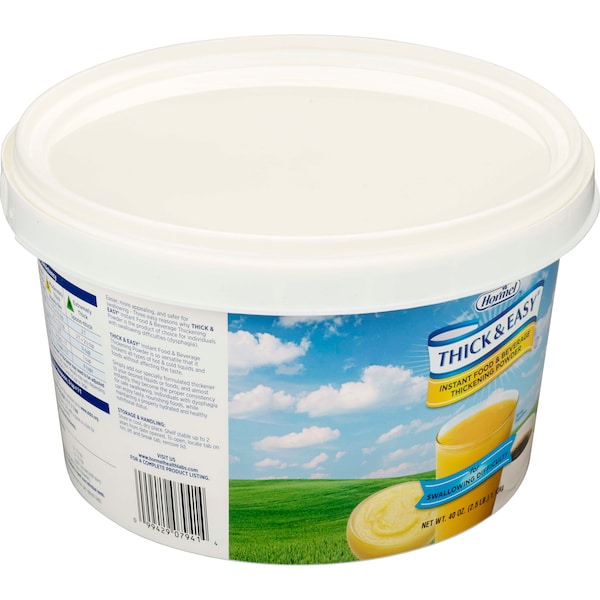 Thick & Easy Instant Food Thickener 2.5lbs Tub, PK4